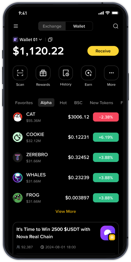 币安交易所-币安官网界面展示